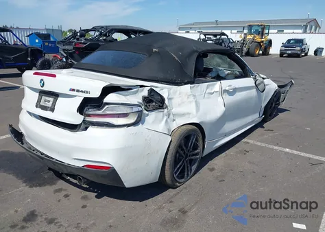 2018 BMW M240I z USA, uszkodzony, nr VIN WBA2N1C51JVC27984